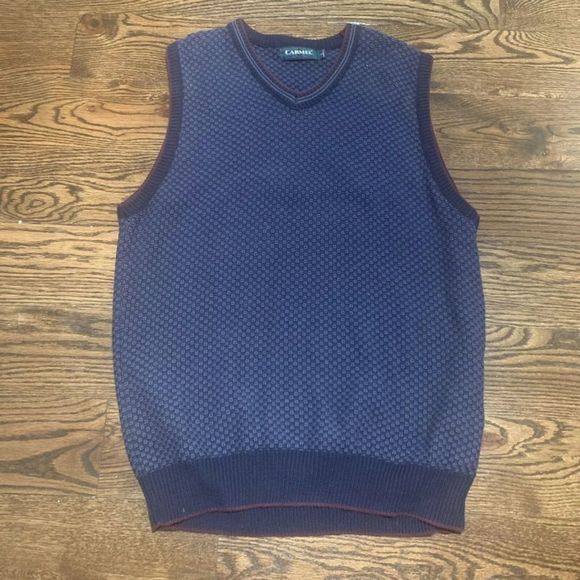 Carmel Blue Vest size Large - Picture 1 of 9